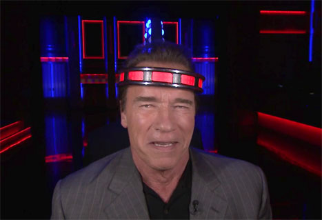 Arnold Schwarzenegger lets Jimmy Fallon read his mind