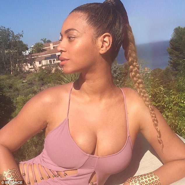 Bey on vacay Beyonce gave fans plenty to look at in her latest racy Instagram post on Monday