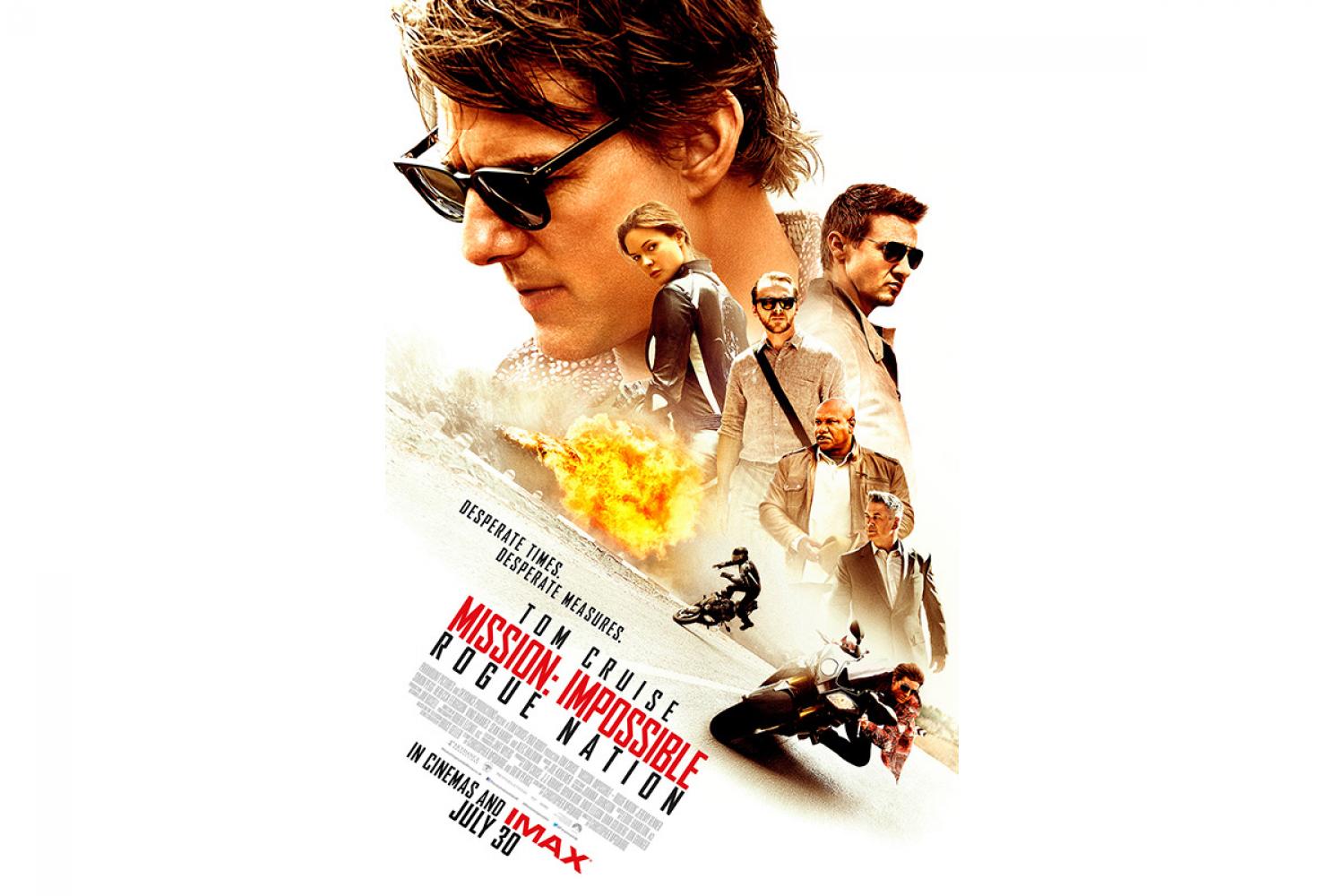 Mission Impossible- Rogue Nation poster released