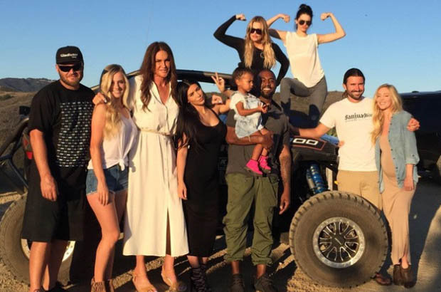 FAMILY FUN Caitlyn Jenner is joined by clan to celebrate Father's Day