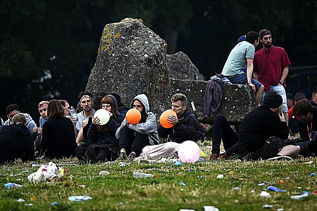 Young festival-goers indulge in'hippy crack
Dylan Martinez  Reuters