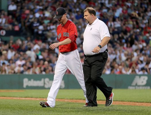 Clay Buchholz #11 of the Boston Red Sox