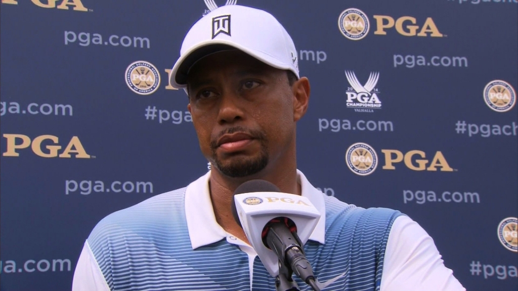 Tiger Woods has not only declared himself fit to play at this week's PGA Championship after playing nine holes of practice at Valhalla on Wednesday but is also confidently declaring he can win the tournament