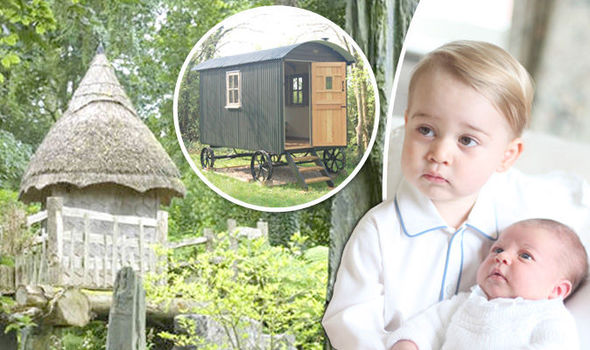 ANDREW BUTLERPrince Charles has made a playground for his grandchildren