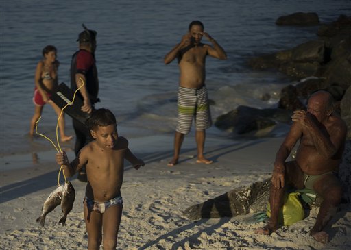 AP Investigation: Rio's Olympic water rife with sewage virus