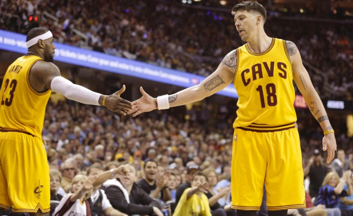 Mike Miller Le Bron James Cleveland Cavaliers