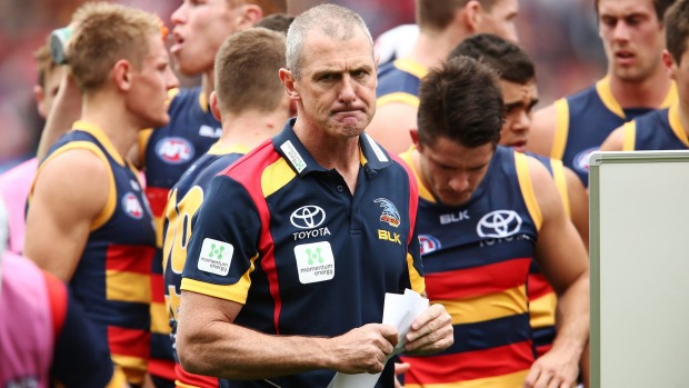 Adelaide Crows coach Phil Walsh