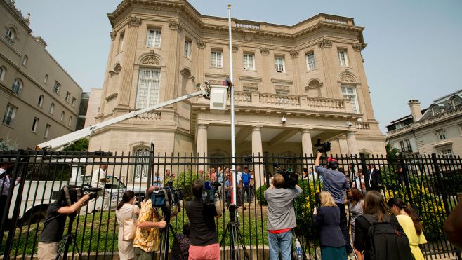 5 decades later, US-Cuba diplomatic ties restored