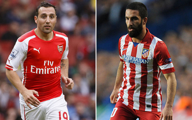 Arsenal transfer news and rumours'Gunners to offer Santi Cazorla and cash to land Arda Turan