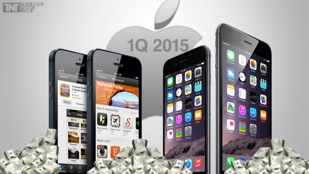 Apple Inc. Clinches 92% Of Overall Smartphone Industry Profits In Q1 2015