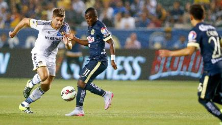 Steven Gerrard in action for the Los Angeles Galaxy