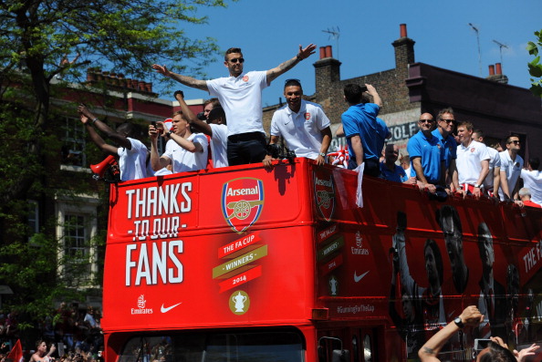 Arsenal FA Cup Victory Parade