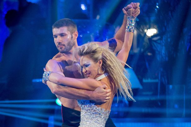 Ben Cohen and Kristina Rihanoff