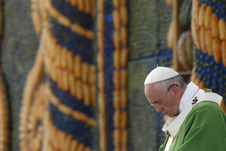 Mining companies must make a'radical change to respect the rights of local communities and he environment Pope Francis says