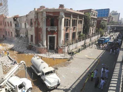 Italian FM says country 'not intimidated' by deadly blast at Cairo consulate