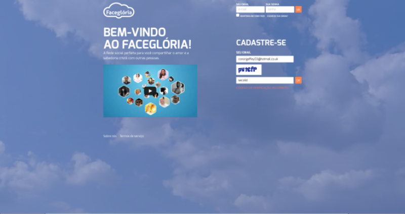 Facegloria the Brazilian Christian Facebook alternative