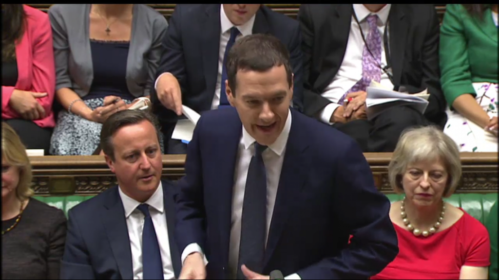 George Osborne Delivers Summer Budget 2015