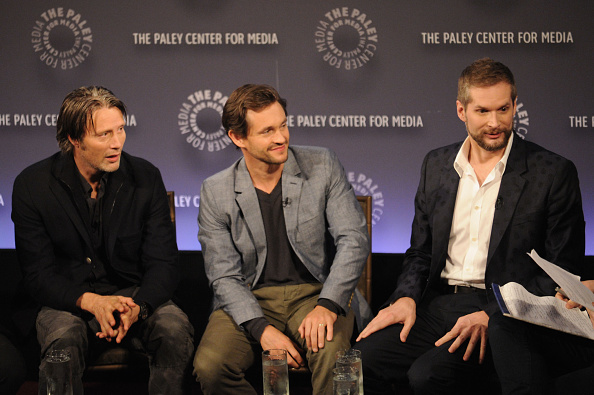 Bryan Fuller with lead cast of Hannibal. Will there more episode beyond season