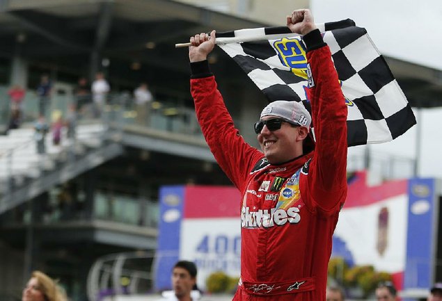 NASCAR's Kyle Busch has become the dominant driver on the circuit (photos