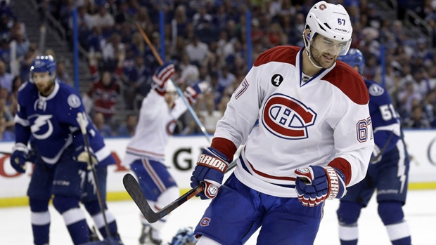 Canadiens left-winger Max Pacioretty won't need surgery for an off-ice injury but he is expected to miss most or all of training camp in September. The 26-year-old led the team with 37 goals and a career-high 67 points this past season