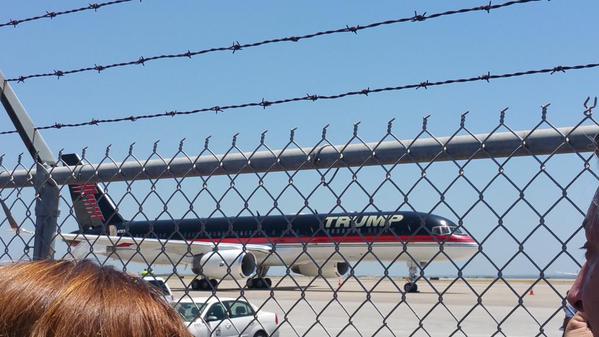 Republican presidential candidate Donald Trump makes a campaign stop at the U.S. Border with Mexico in Texas