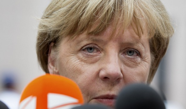 Chancellor Merkel insisted it was up to Greece to act