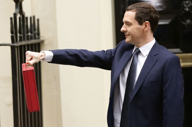 Chancellor of the Exchequer George Osborne outside 11 Downing Street