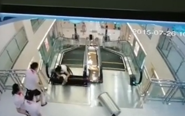 Woman falls to her death in escalator accident in China - 9news.com.au