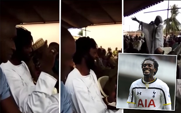 Conversion Adebayor in video clip