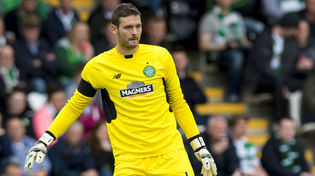 Craig Gordon in action for Celtic