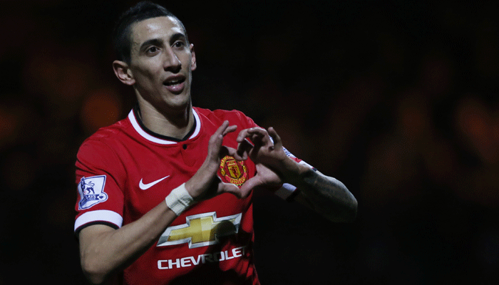 Angel di Maria expected with Manchester United Louis van Gaal