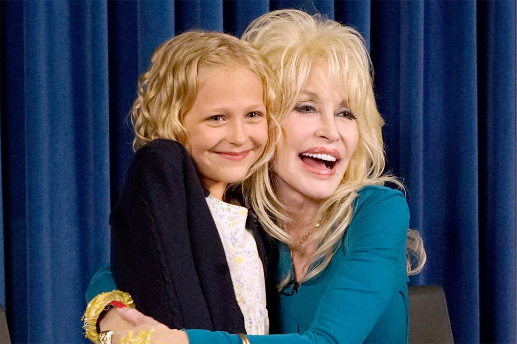 Dolly Parton chooses the cutest little girl on Earth to play Dolly Parton