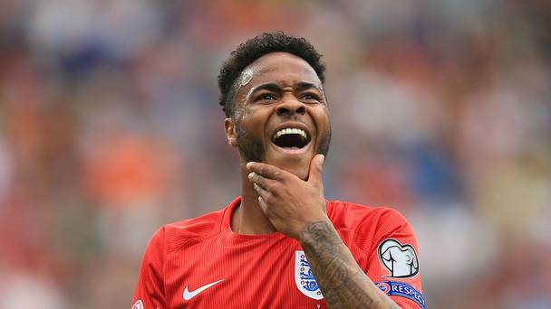 England forward Raheem Sterling has swapped Liverpool for Manchester City