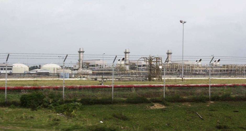 ExxonMobil's oil refinery in Indonesia