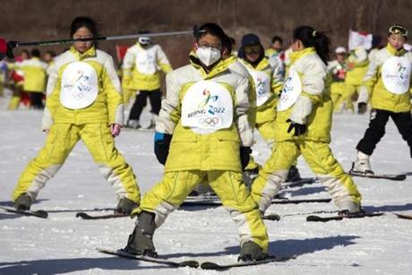 Beijing is one of two bidders for the 2022 Games despite concerns about a lack of snow