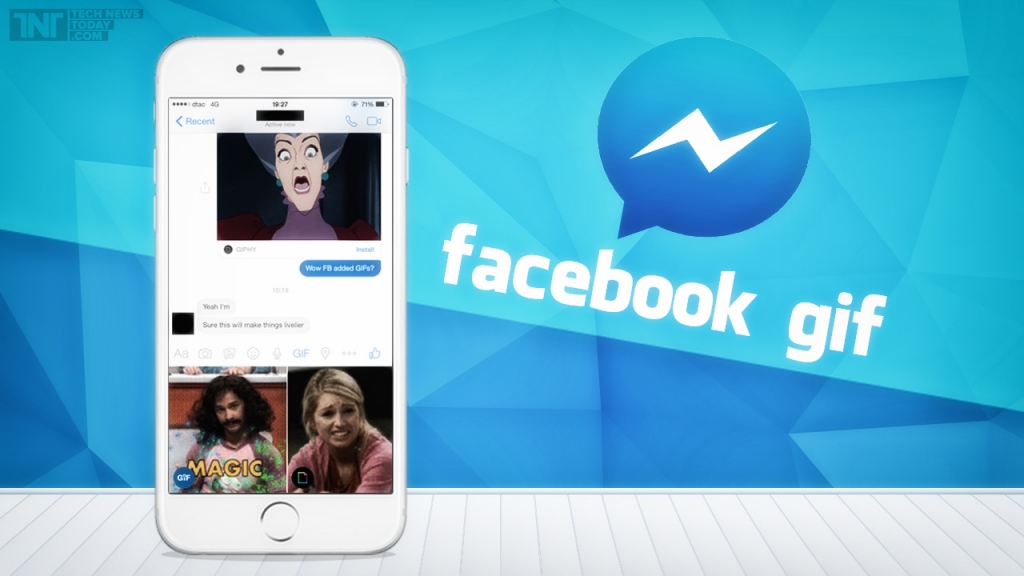 Facebook Inc Wants A Piece Of The Gifs Action Tests Sharing In Messenger