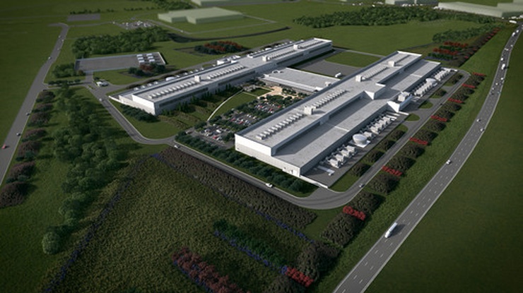 Facebook's planned new data center in Fort Worth Texas