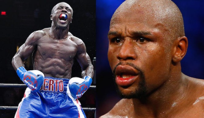 Floyd MAyweather Jr. Andre Berto disappoint boxing