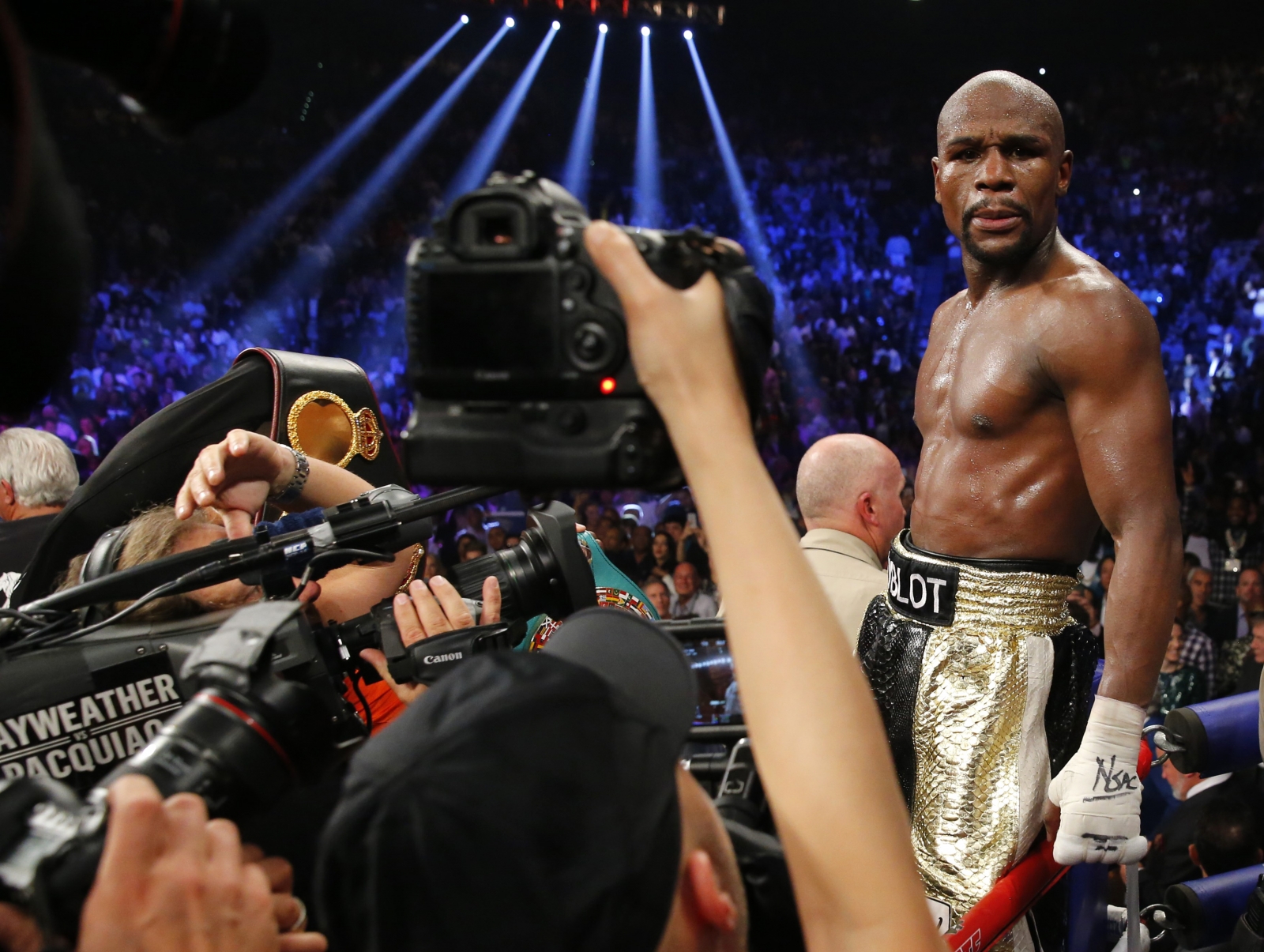 Floyd Mayweather title Manny Pacquaio fight