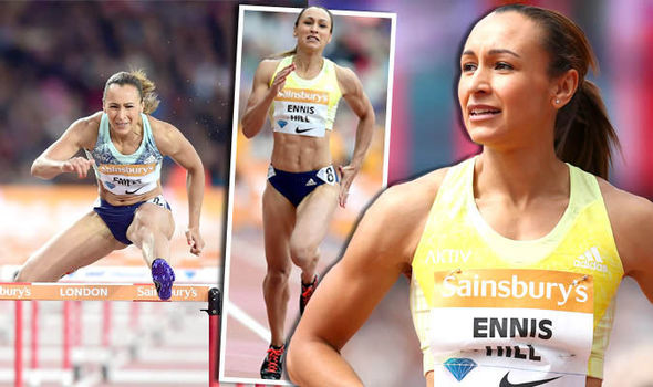 Jessica Ennis Hill in London