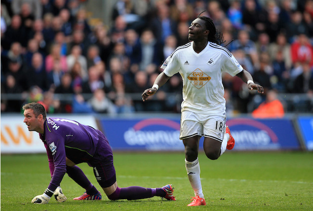 Garry Monk says Bafetimbi Gomis will not be going anywhere this summer