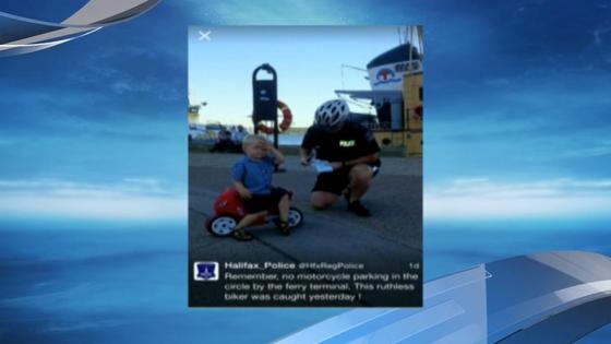 Going Viral 3-Year-Old Gets Parking Ticket for Motorcycle story image