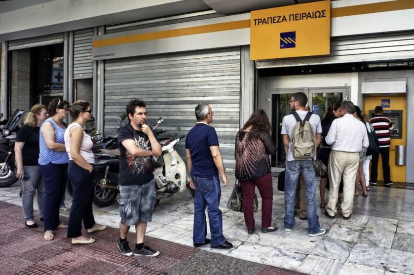 Greek bank queues