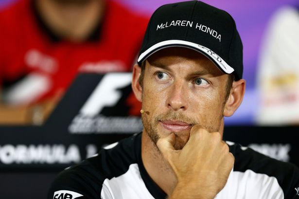 Pause for thought Jenson Button loves the British Grand Prix but his Mc Laren team have had a troubled season