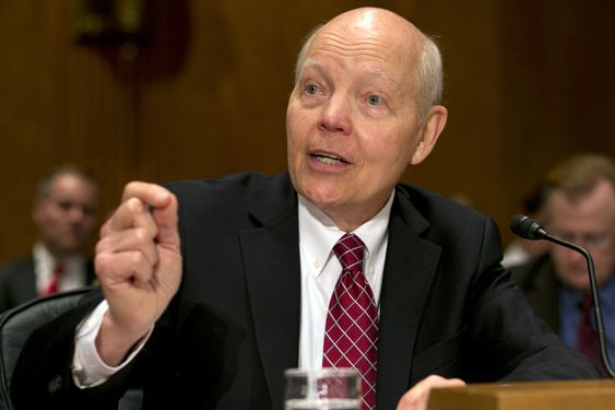 Commissioner John Koskinen testifies on Capitol Hill in Washington. Rep. Jason Chaffetz R-Utah sent a letter July 27 to President Barack Obama asking him to remove IRS Commis