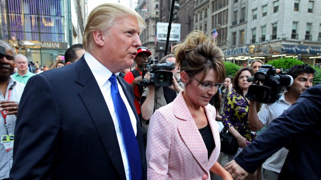 Trump: 'I'd love' to have Sarah Palin in my administration | TheHill