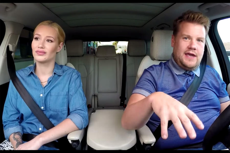 Iggy Azalea James Corden