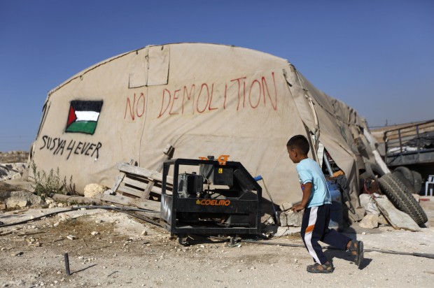 A Palestinian village braces for Israeli demolition