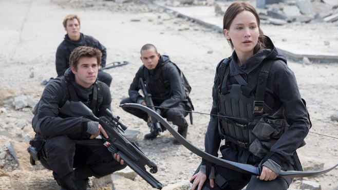 The Hunger Games Mockingjay Part 2 Jennifer Lawrence Liam Hemsworth