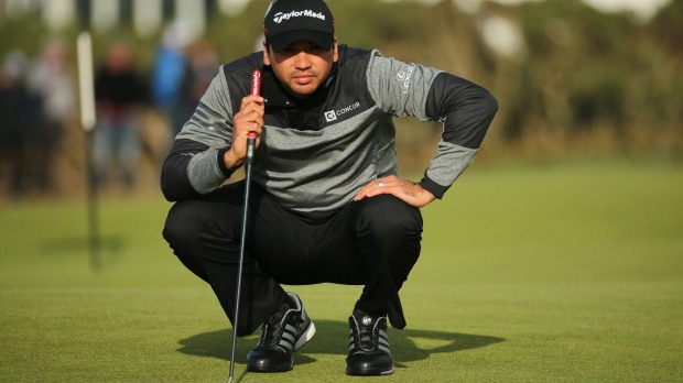 Jason Day escaped with a one-under 71 after a tumultuous third day at the British Open